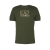 Tshirt męski EA7 Emporio Armani khaki