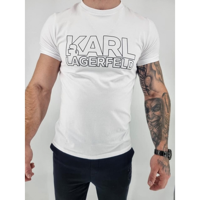 t-shirt Karl Lagerfeld white