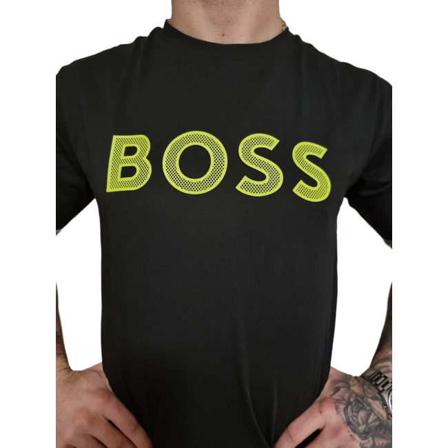 Tshirt męski Hugo Boss czarny