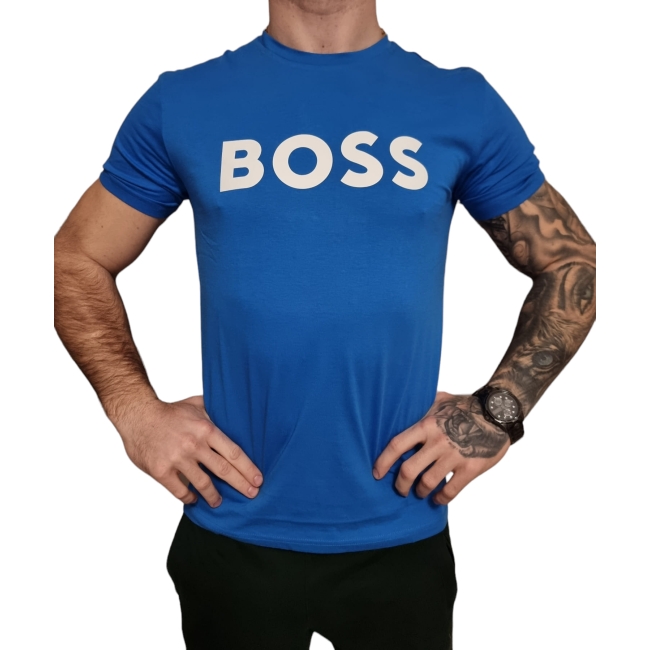 Tshirt męski Hugo Boss niebieski